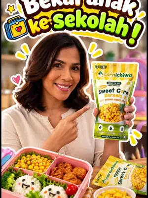 Tak perlu masak, tak perlu tunggu, terus boleh campur dalam lunchbox. Senang, cepat, dan pastinya berkhasiat untuk si manja! 🌽✨ #SuitoCornichiwa #BekalanAnak #JagungManis #MomLifeHacks #EasyRecipe